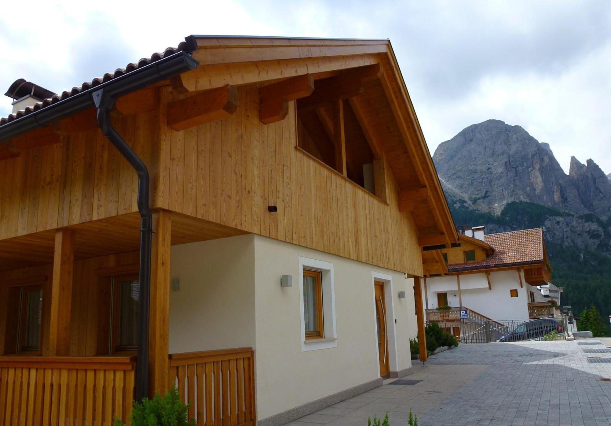Residence Ciasa Dl Mone Colfosco Bagian luar foto